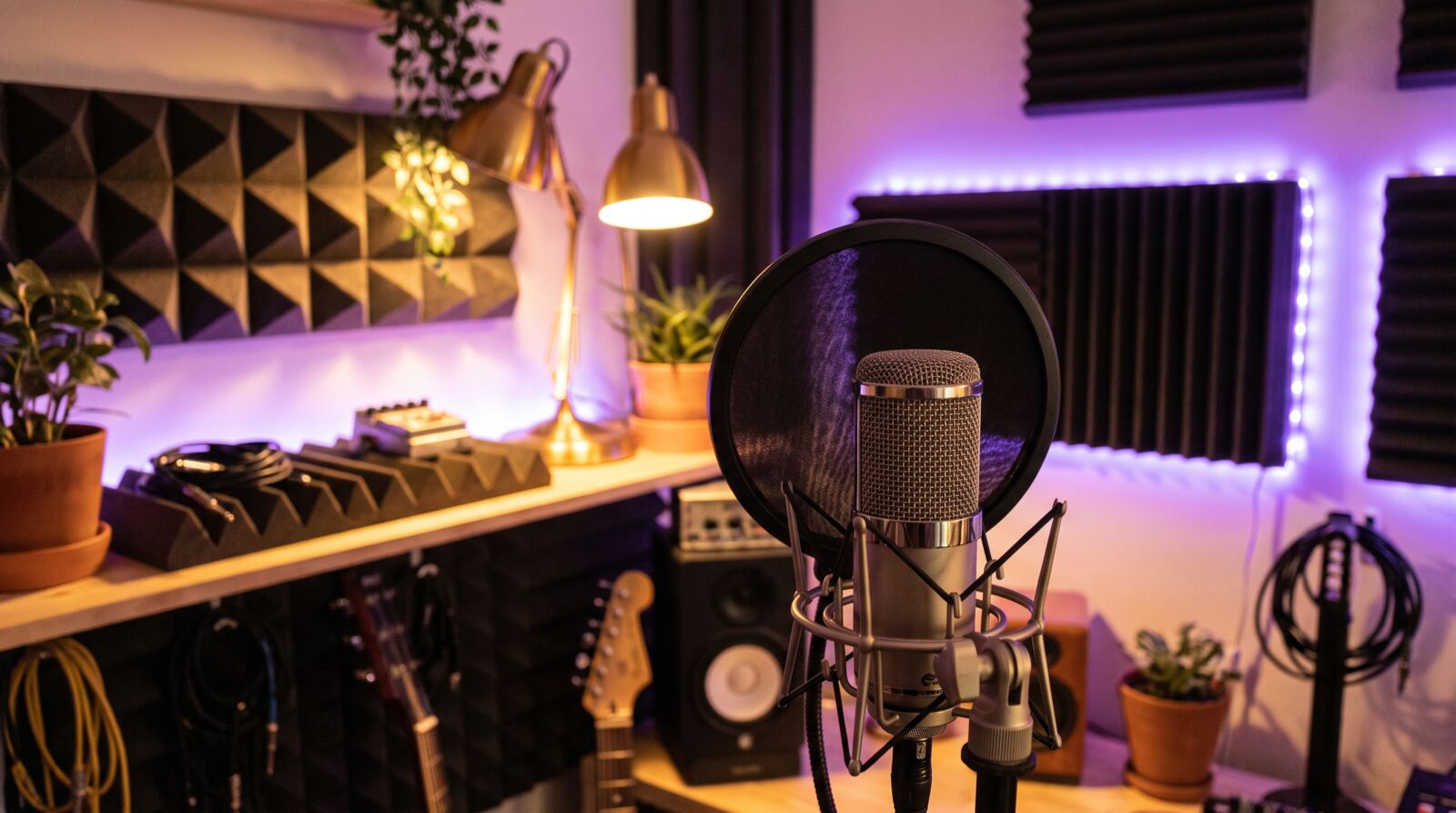 Recording studio in Nashville